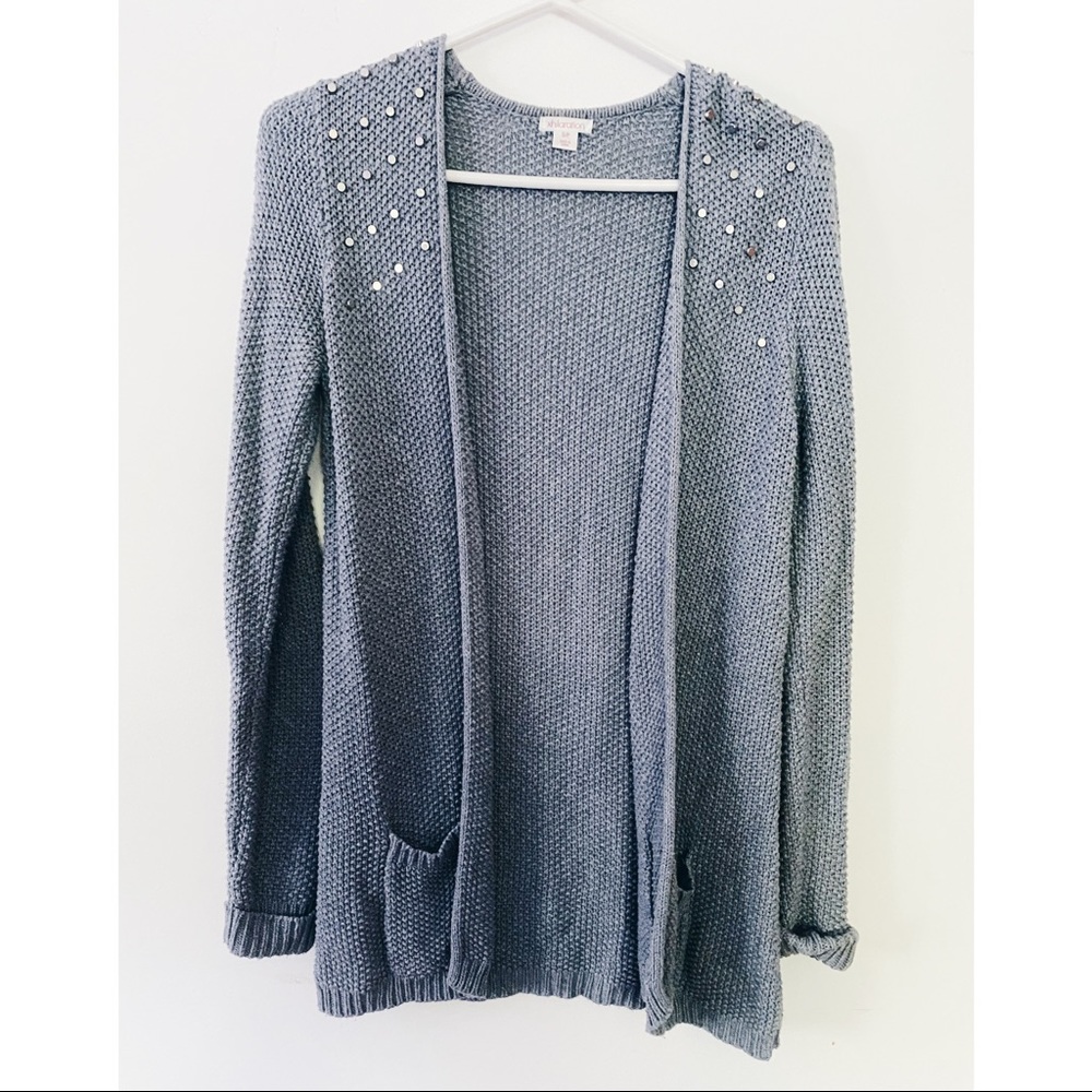 Studded cardigan